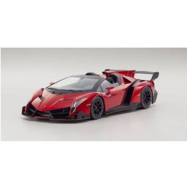 [MDL] 1/18 ランボルギーニ ヴェネーノ ロードスター(レッドメタリック×レッドライン) 「OUSIAシリーズ」 完成品 ミニカー(KSC09502RM) 京商