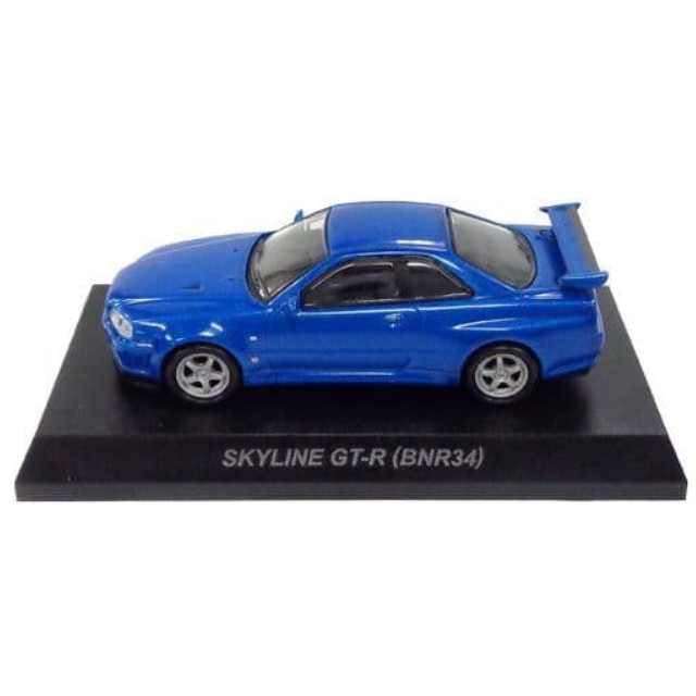 [MDL] (単品) 1/64 SKYLINE GT-R BNR34(ブルー) 「スカイライン＆GT-R ミニカーコレクション NEO」 サークルK・サンクス限定 完成品 ミニカー 京商