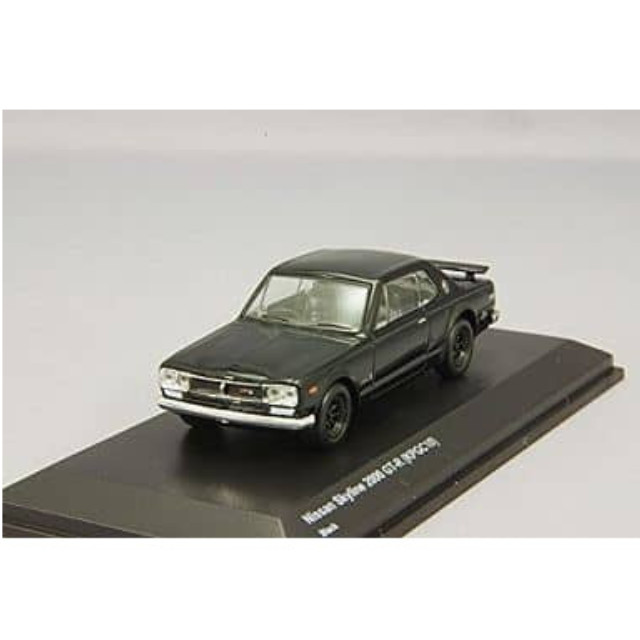 [MDL] 1/64 ニッサン スカイライン2000GT-R KPGC10(ブラック)  完成品 ミニカー(KS07047A2) 京商