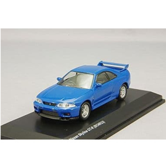 [MDL] 1/64 ニッサン スカイラインGT-R BCNR33(ブルー)  完成品 ミニカー(KS07047A6) 京商