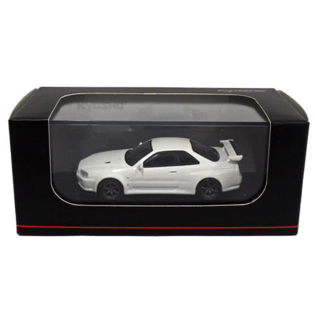 [MDL] 1/64 ニッサン スカイラインGT-R BNR34(ホワイト)  完成品 ミニカー(KS07047A7) 京商