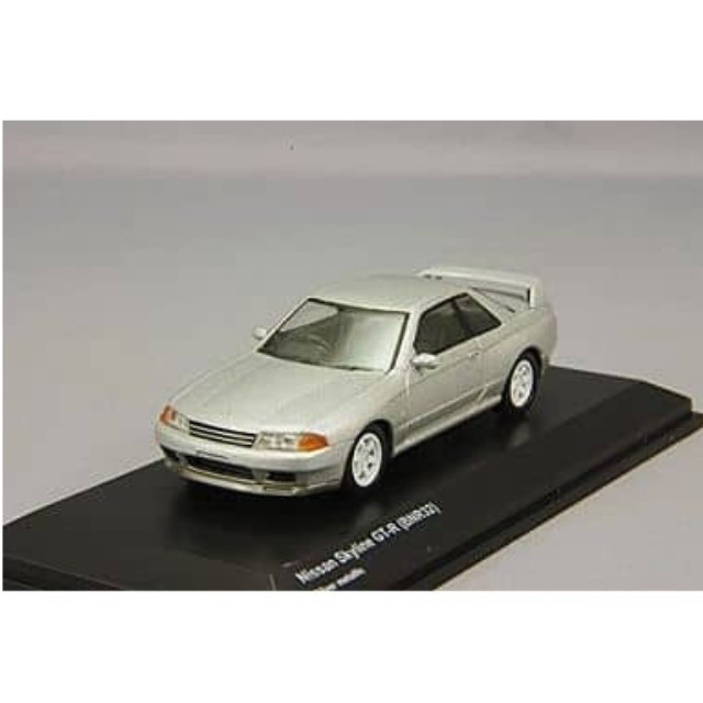 [MDL] 1/64 ニッサン スカイラインGT-R BNR32(シルバー)  完成品 ミニカー(KS07047A10) 京商