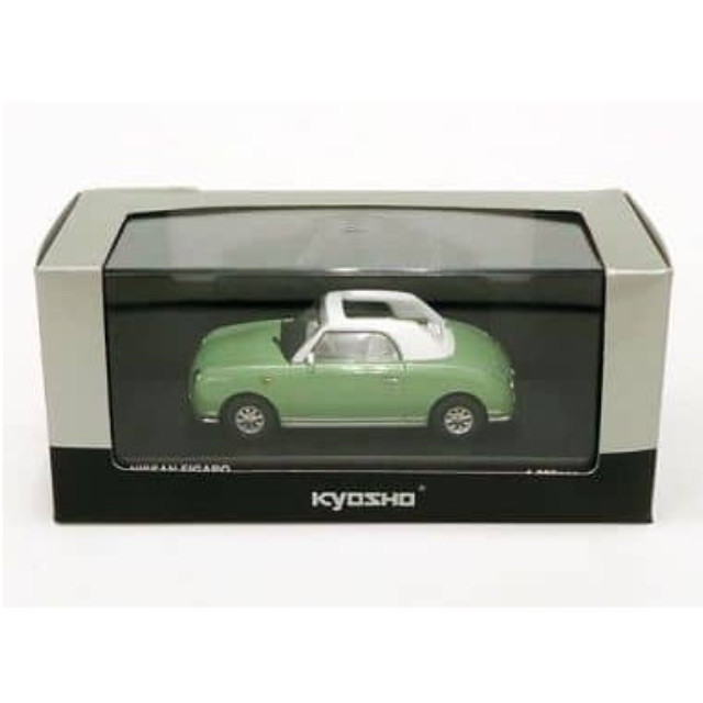 [MDL] 1/43 日産 フィガロ オープントップ(エメラルド/グリーン)  完成品 ミニカー(03392GR) 京商