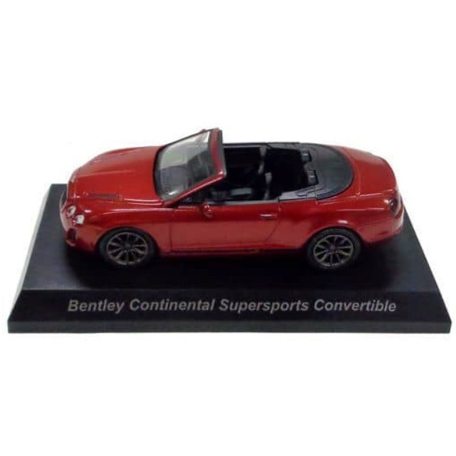 [MDL] (単品) 1/64 BENTLEY CONTINENTAL SUPERSPORTS CONVERTIBLE(レッド) 「ベントレー ミニカーコレクション」 サークルK・サンクス限定 完成品 ミニカー 京商
