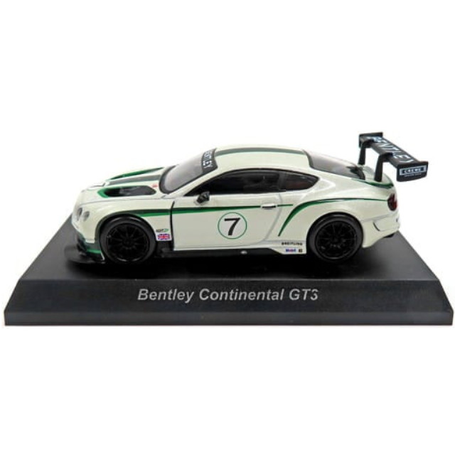 [MDL] (単品) 1/64 BENTLEY CONTINENTAL GT3 #7(ホワイト×グリーン) 「ベントレー ミニカーコレクション」 サークルK・サンクス限定 完成品 ミニカー 京商