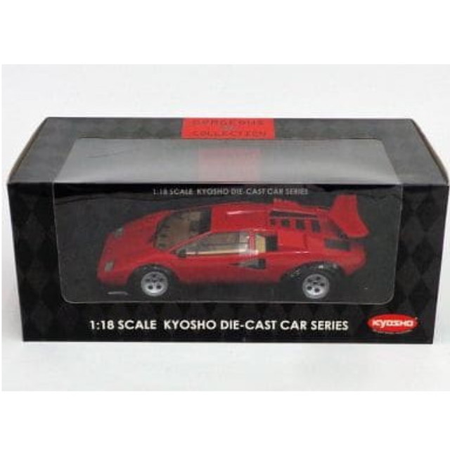 [MDL] (単品) 1/18 ランボルギーニ カウンタック LP500S(レッド) 「GORGEOUS COLLECTION ダイキャストカーシリーズ」 完成品 ミニカー(0832) 京商