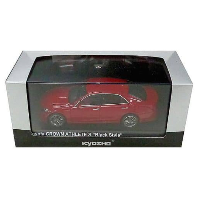 [MDL] 1/43 トヨタ クラウンアスリートS ブラックスタイル (ダークレッドマイカ)  完成品 ミニカー(KS03645R) 京商