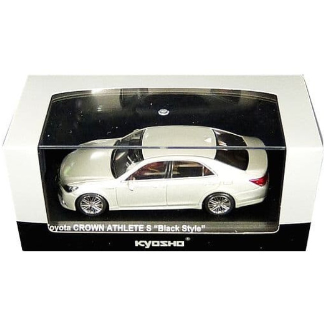 [MDL] 1/43 トヨタ クラウンアスリートS ブラックスタイル (プレシャスシルバー)  完成品 ミニカー(KS03645PS) 京商