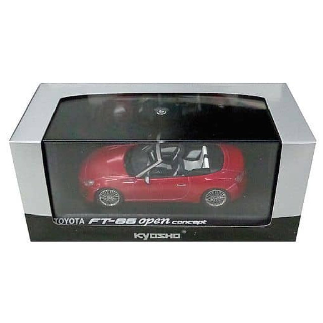 [MDL] 1/43 トヨタ FT86 オープンコンセプト (レッドメタリック)  完成品 ミニカー(KS03643RM) 京商