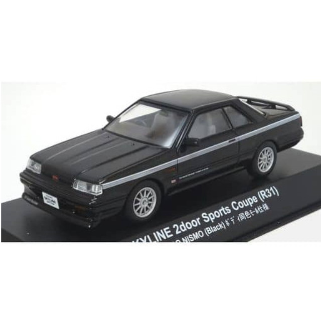 [MDL] 1/43 ニッサン スカイライン GTS NISMO R31 (ブラック)  完成品 ミニカー(KS03707NBK) 京商