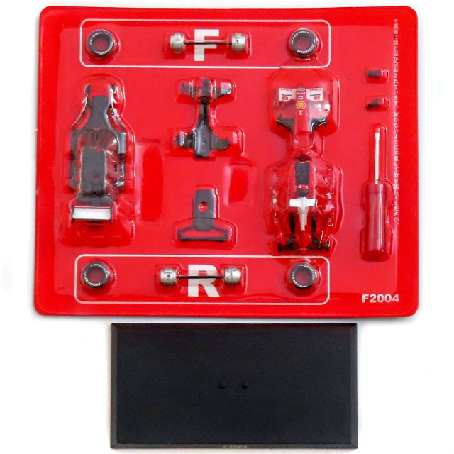[MDL] (単品) 1/64 Ferrari F2004 R.Barrichello 2004 #2(レッド×ホワイト) 「フェラーリ F1 コレクション」 サークルK・サンクス限定 完成品 ミニカー 京商
