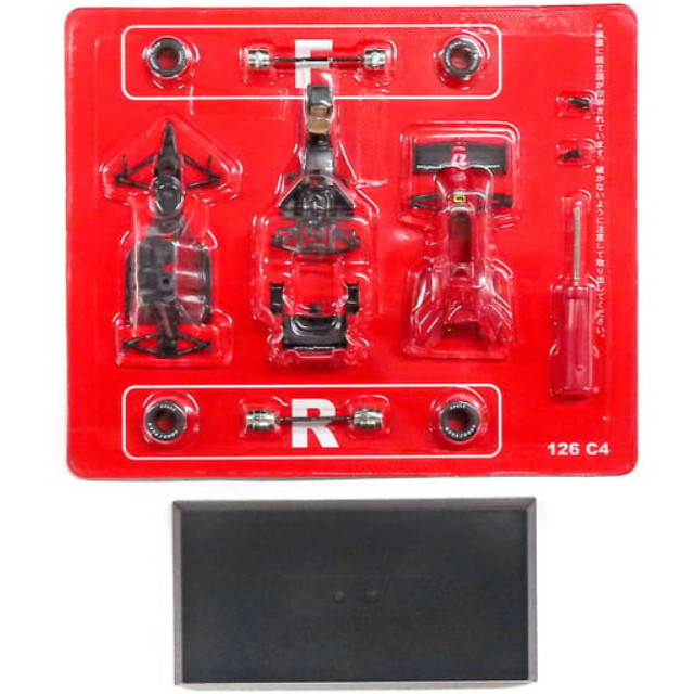 [MDL] (単品) 1/64 Ferrari 126 C4 M.Alboreto 1984 #27(レッド×ホワイト) 「フェラーリ F1 コレクション」 サークルK・サンクス限定 完成品 ミニカー 京商