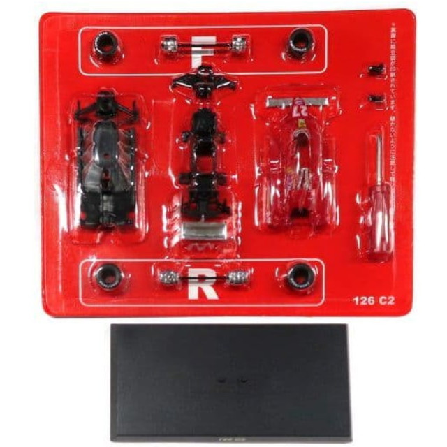 [MDL] (単品) 1/64 Ferrari 126 C2 G.Villenuve 1982 #27(レッド×ブラック) 「フェラーリ F1 コレクション」 サークルK・サンクス限定 完成品 ミニカー 京商