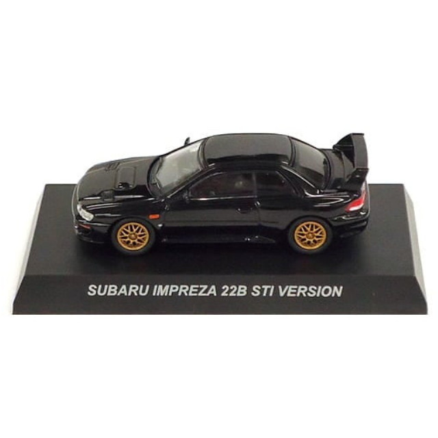 [MDL] (単品) 1/64 スバル インプレッサ 22B STI VERSION(ブラック) 「スバル ミニカーコレクション」 サークルK・サンクス カルワザオンライン限定 完成品 ミニカー 京商