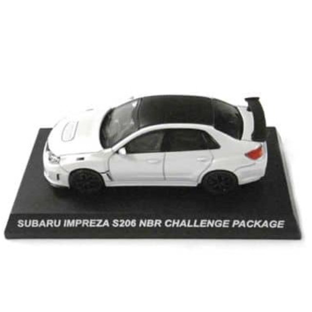 [MDL] (単品) 1/64 スバル インプレッサ S206 NBR チャレンジパッケージ(ホワイト) 「スバル ミニカーコレクション」 サークルK・サンクス カルワザオンライン限定 完成品 ミニカー 京商