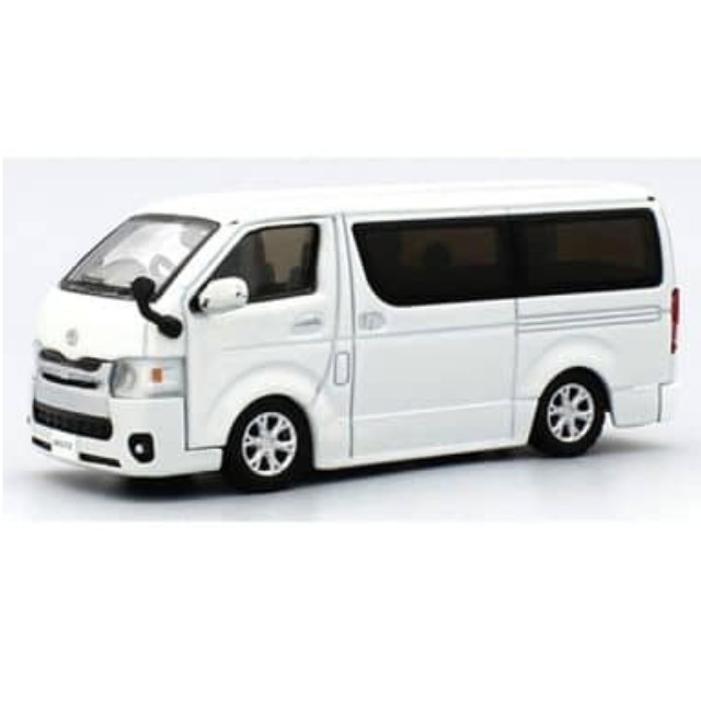 [MDL] 1/64 トヨタ ハイエース スーパーGL 2014(ホワイトパール)  完成品 ミニカー(KS06663PW) 京商