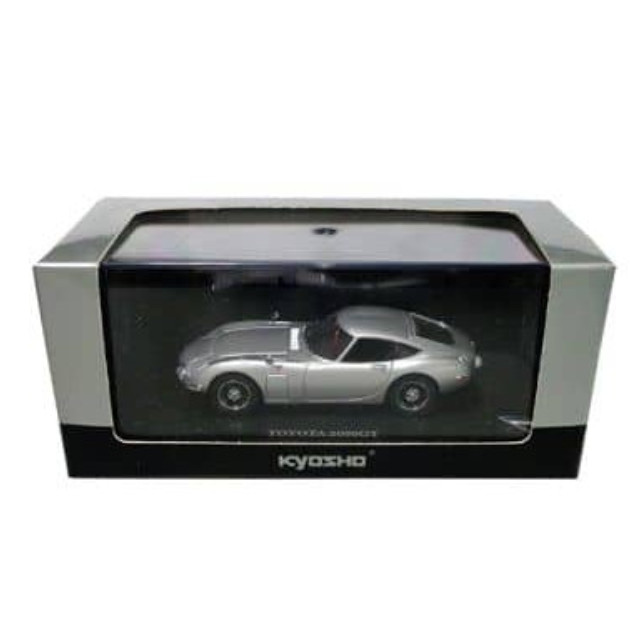 [MDL] (単品) 1/43 トヨタ 2000GT(シルバー)  完成品 ミニカー(03031S) 京商