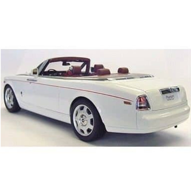 [MDL] 1/18 ロールスロイス ファントム ドロップド クーペ イングリッシュホワイト)  完成品 ミニカー(KS08871EW) 京商