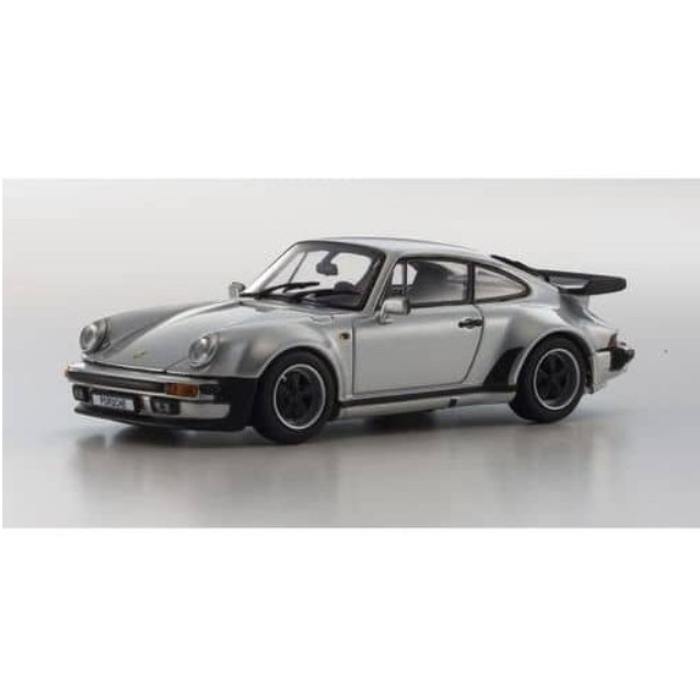 [MDL] 1/43 ポルシェ 911 ターボ 3.3(シルバー)  完成品 ミニカー(KS05525S) 京商