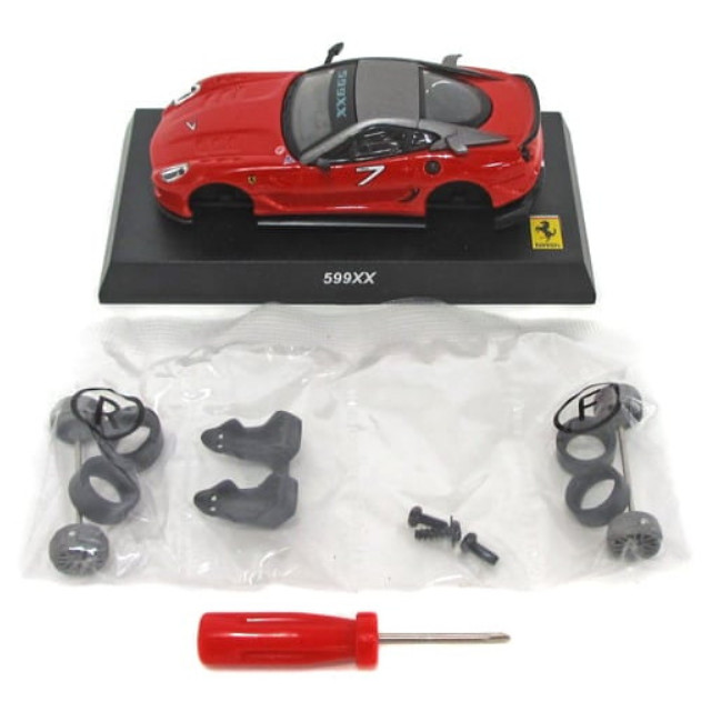 [MDL] (単品) 1/64 Ferrari 599XX #7(レッド) 「フェラーリ レーシング ミニカーコレクション2」 完成品 ミニカー 京商