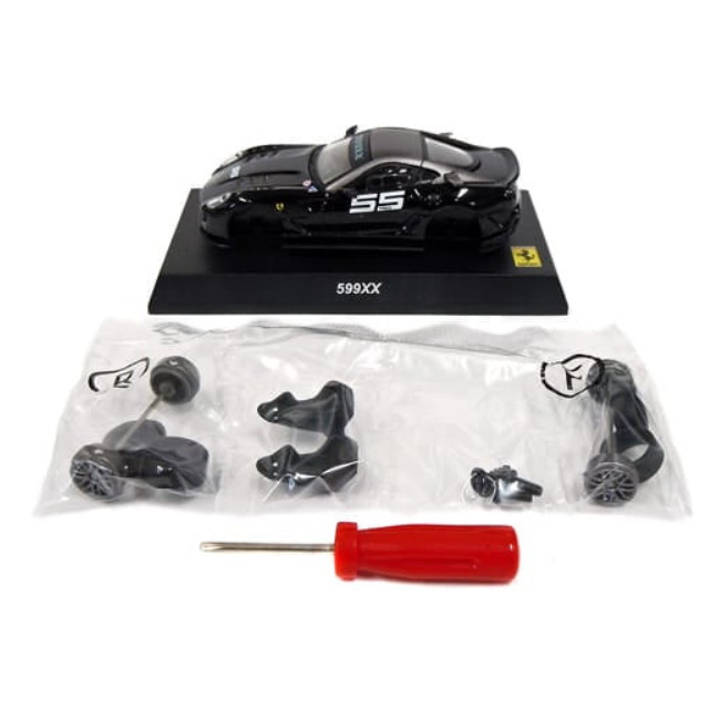 [MDL] (単品) 1/64 Ferrari 599XX #55(ブラック) 「フェラーリ レーシング ミニカーコレクション2」 完成品 ミニカー 京商