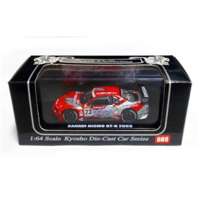 [MDL] (単品) 1/64 ザナヴィ ニスモ GT-R 2003 KONAMI #23(レッド×シルバー) 「Beads Collection」 完成品 ミニカー(06083B) 京商