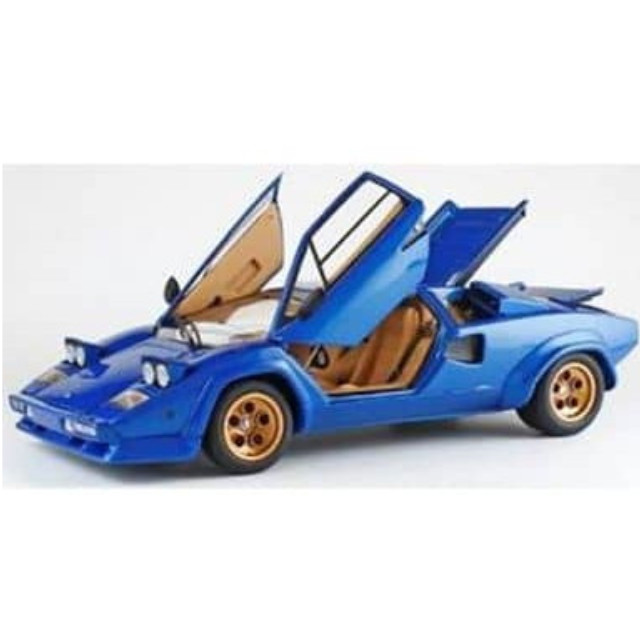 [MDL] 1/18 ランボルギーニ カウンタック LP400S(ブルーメタリック)  完成品 ミニカー(KS08320BL) 京商