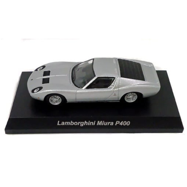 [MDL] (単品) 1/64 LAMBORGHINI MIURA P400(シルバー) 「ランボルギーニ ミニカーコレクション5」 サークルK・サンクス限定 完成品 ミニカー 京商