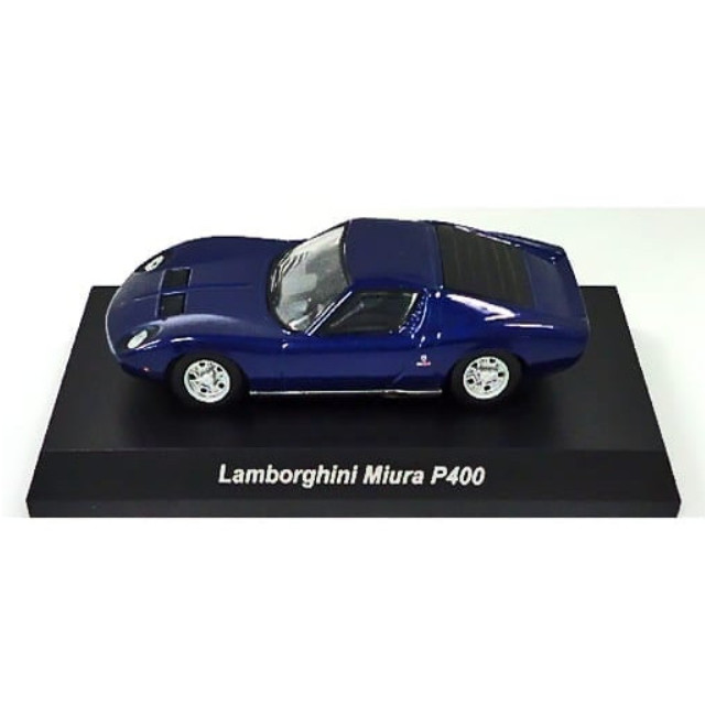 [MDL] (単品) 1/64 LAMBORGHINI MIURA P400(ブルー) 「ランボルギーニ ミニカーコレクション5」 サークルK・サンクス限定 完成品 ミニカー 京商