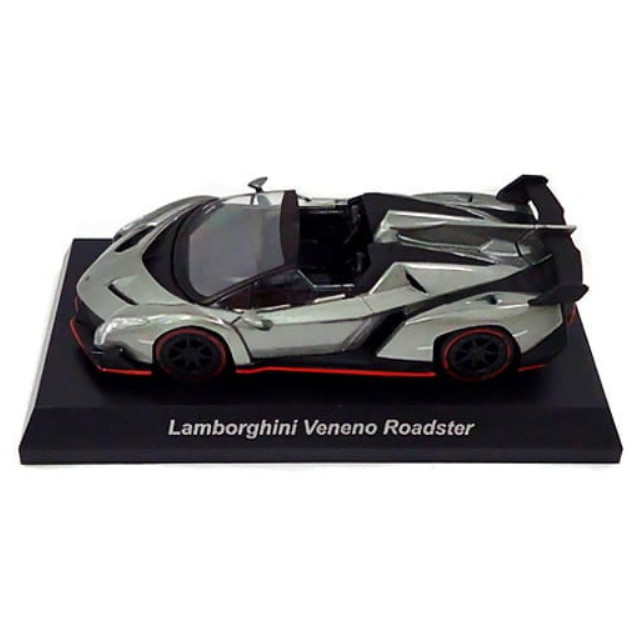 [MDL] (単品) 1/64 LAMBORGHINI Veneno Roadster(シルバー) 「ランボルギーニ ミニカーコレクション5」 サークルK・サンクス限定 完成品 ミニカー 京商