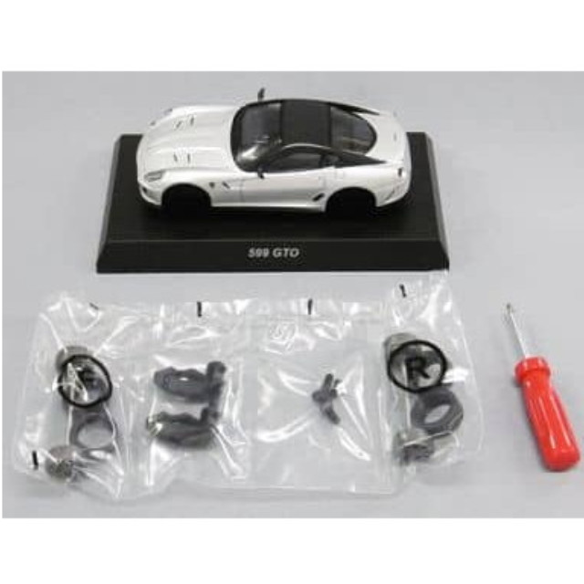 [MDL] (単品) 1/64 Ferrari 599 GTO(シルバー) 「フェラーリ ミニカーコレクション9 NEO」 サークルK・サンクス限定 完成品 ミニカー 京商