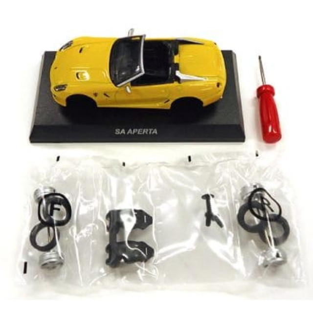 [MDL] (単品) 1/64 Ferrari SA APERTA(イエロー) 「フェラーリ ミニカーコレクション9 NEO」 サークルK・サンクス限定 完成品 ミニカー 京商