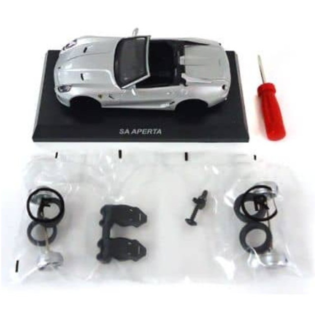 [MDL] (単品) 1/64 Ferrari SA APERTA(シルバー) 「フェラーリ ミニカーコレクション9 NEO」 サークルK・サンクス限定 完成品 ミニカー 京商