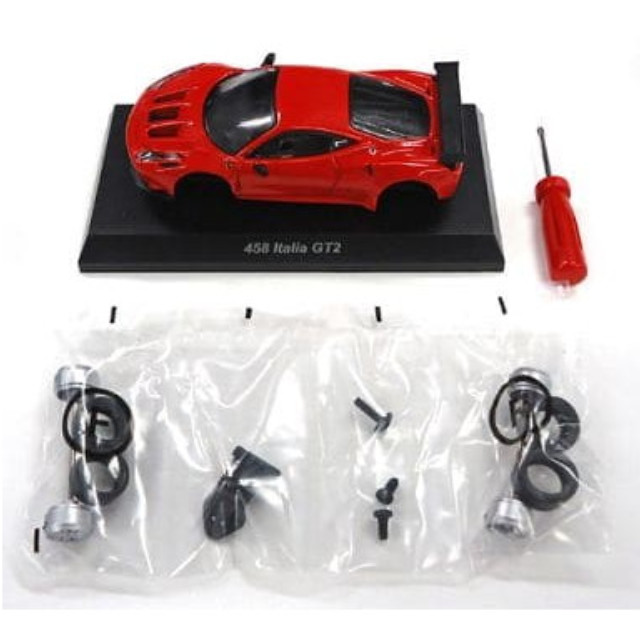[MDL] (単品) 1/64 Ferrari 458 Italia GT2(レッド) 「フェラーリ ミニカーコレクション9 NEO」 サークルK・サンクス限定 完成品 ミニカー 京商
