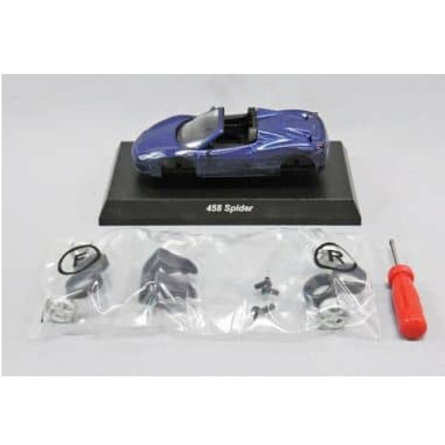 [MDL] (単品) 1/64 Ferrari 458 Spider(ブルー) 「フェラーリ ミニカーコレクション9 NEO」 サークルK・サンクス限定 完成品 ミニカー 京商