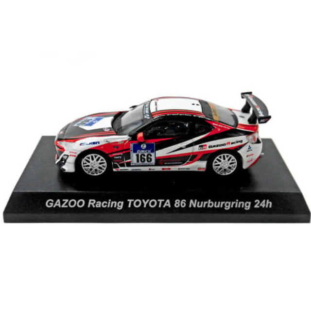 [MDL] (単品) 1/64 TOYOTA 86 GAZOO Racing Nururgring 24h #166(レッド×ホワイト) 「トヨタ ミニカーコレクション2」 サークルK・サンクス限定 完成品 ミニカー 京商