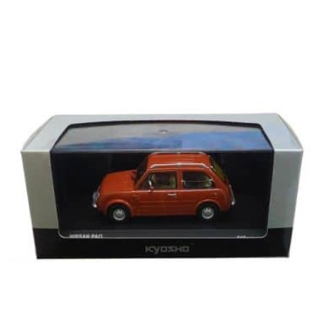 [MDL] 1/43 日産 パオ(オレンジ)  完成品 ミニカー(03412R) 京商