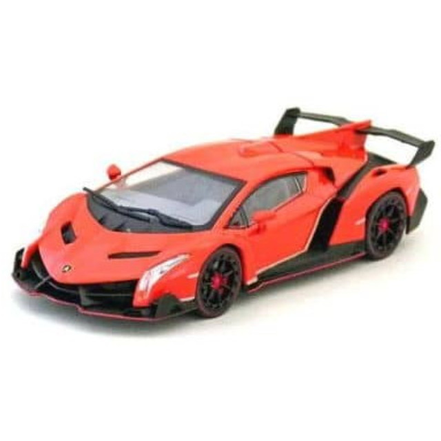 [MDL]  1/43 Lamborghini Veneno (オレンジ×レッドライン)  完成品 ミニカー(K05571OR) 京商