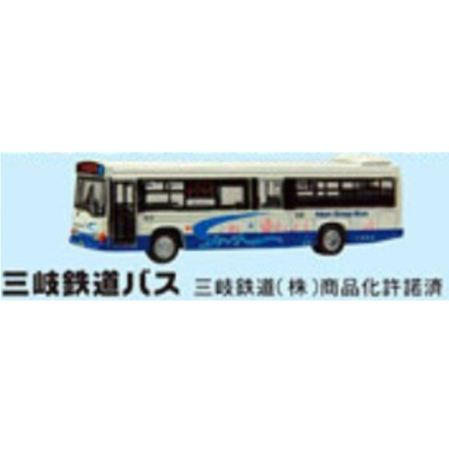 [MDL] (単品) 1/150 日野 レインボー HR7JPAPE 三岐鉄道バス(ホワイト×ブルー) 「ダイキャストバスシリーズ 路線バス2」 サークルK・サンクス限定 完成品 ミニカー 京商