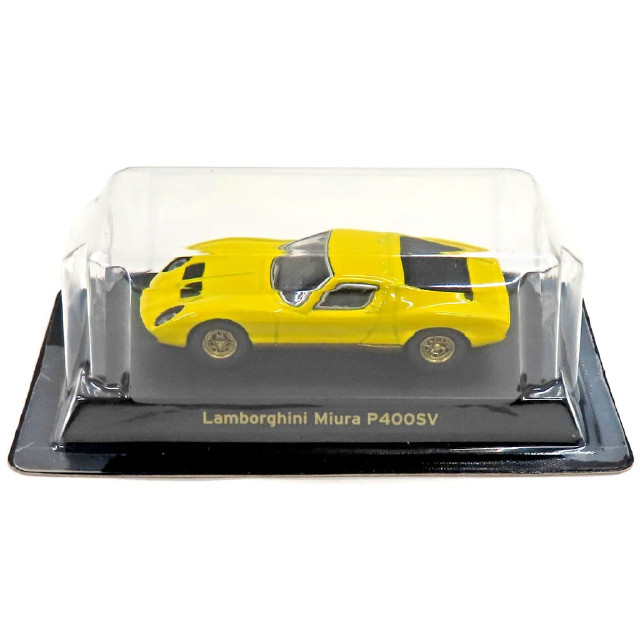 [MDL] (単品) 1/64 Lamborghini Miura P400SV(イエロー) 「ランボルギーニ ミニカーコレクション」 サークルK・サンクス限定 完成品 ミニカー 京商