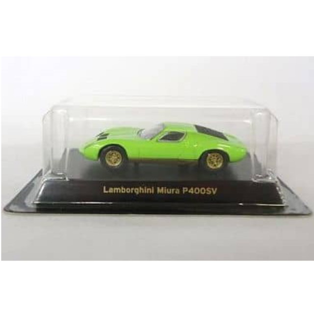 [MDL] (単品) 1/64 Lamborghini Miura P400SV(ライムグリーン) 「ランボルギーニ ミニカーコレクション」 サークルK・サンクス限定 完成品 ミニカー 京商