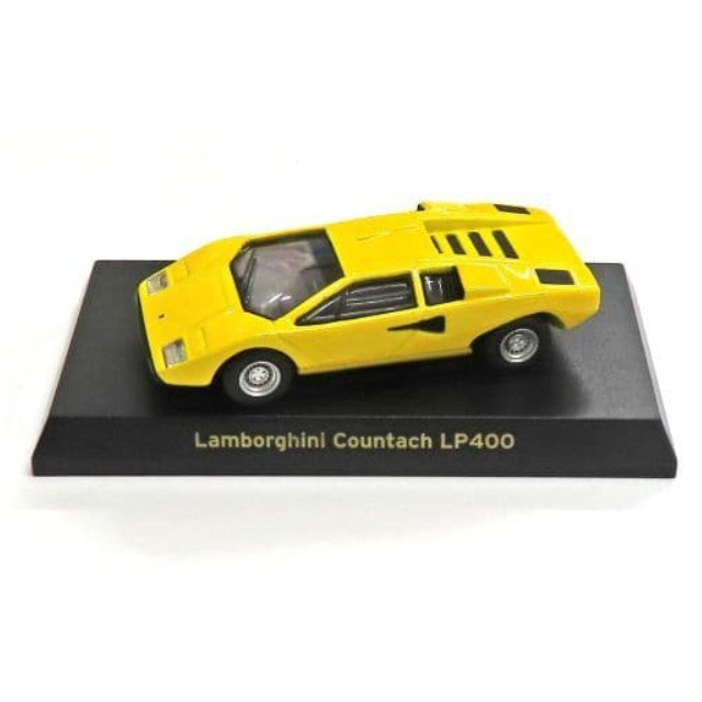 [MDL] (単品) 1/64 Lamborghini Countach LP400(イエロー) 「ランボルギーニ ミニカーコレクション」 サークルK・サンクス限定 完成品 ミニカー 京商