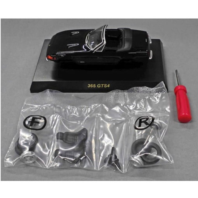 [MDL] (単品) 1/64 Ferrari 365 GTS4(ブラック) 「フェラーリ ミニカーコレクション V」 サークルK・サンクス限定 完成品 ミニカー 京商