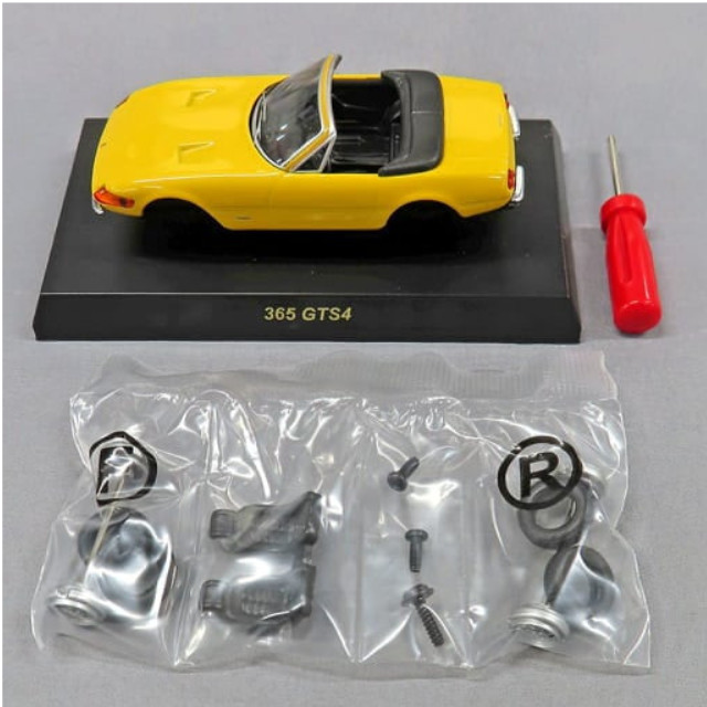 [MDL] (単品) 1/64 Ferrari 365 GTS4(イエロー) 「フェラーリ ミニカーコレクション V」 サークルK・サンクス限定 完成品 ミニカー 京商