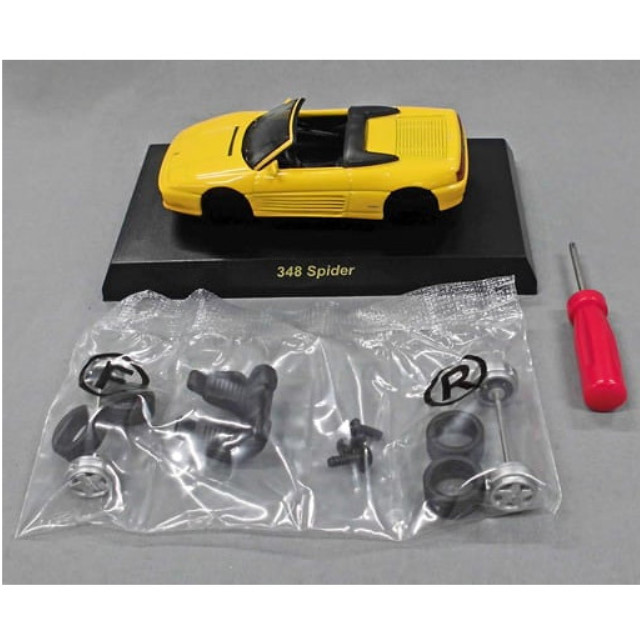[MDL] (単品) 1/64 Ferrari 348 Spider(イエロー) 「フェラーリ ミニカーコレクション V」 サークルK・サンクス限定 完成品 ミニカー 京商