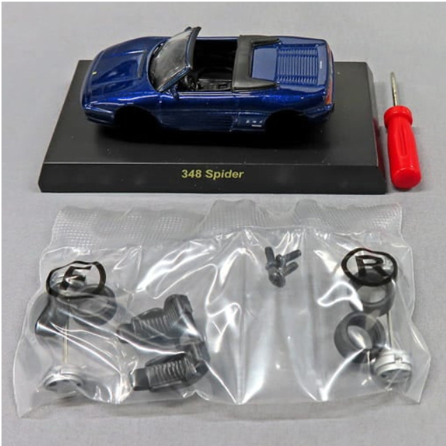 [MDL] (単品) 1/64 Ferrari 348 Spider(ブルー) 「フェラーリ ミニカーコレクション V」 サークルK・サンクス限定 完成品 ミニカー 京商