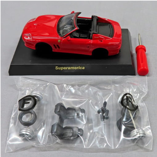[MDL] (単品) 1/64 Ferrari Superamerica(レッド) 「フェラーリ ミニカーコレクション V」 サークルK・サンクス限定 完成品 ミニカー 京商