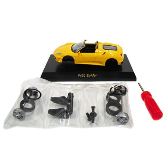 [MDL] (単品) 1/64 Ferrari F430 Spider(イエロー) 「フェラーリ ミニカーコレクション V」 サークルK・サンクス限定 完成品 ミニカー 京商
