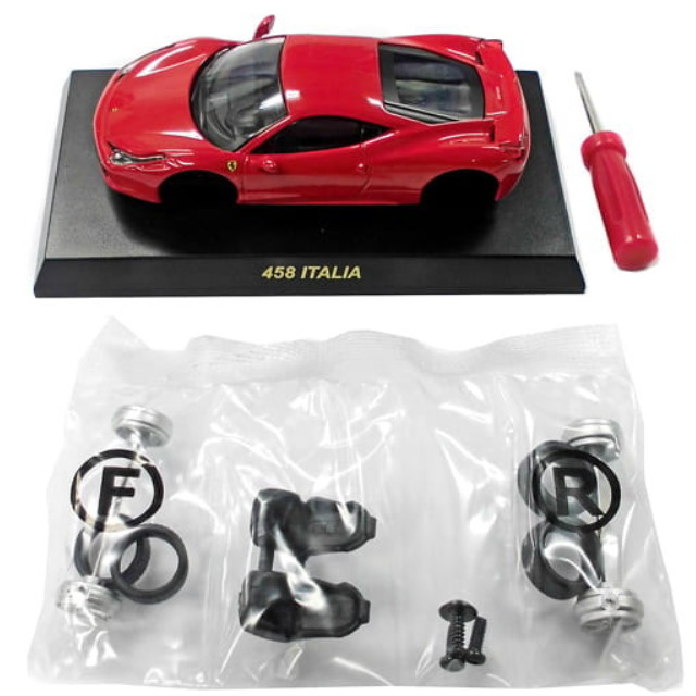 [MDL] (単品) 1/64 Ferrari 458 ITALIA(レッド) 「フェラーリ ミニカーコレクション VIII」 サークルK・サンクス限定 完成品 ミニカー 京商