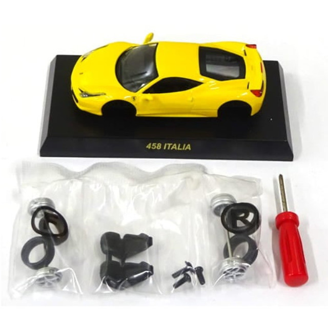 [MDL] (単品) 1/64 Ferrari 458 ITALIA(イエロー) 「フェラーリ ミニカーコレクション VIII」 サークルK・サンクス限定 完成品 ミニカー 京商